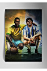 Pele / Maradona - Tablo