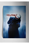 Joker Why So Serious - Metal Tablo