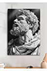 Mitolojik Tanrı Yunan Heykeli - Metal Baskı Duvar Tablosu