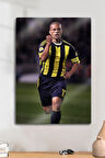 Metal Tablo, Sporcu, Futbol Hediyelik Tablo - Alex de Souza, Fener f.b.
