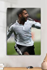 Metal Baskı, Ricardo Quaresma B.JK Bessiktas - Parlak Dekoratif Sporcu Duvar Tablosu