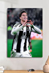 Metal Baskı, Kenan Yıldız Juventus, Kalp - Parlak Dekoratif Sporcu Duvar Tablosu