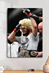 Metal Baskı - Khabib Nurmagomedov, UFC, Parlak Tablo