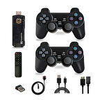 GC-06 5g 8K Ultra Hd 64 GB Tv Box + Game Box Android Tv + Oyun Konsolu Atari 2 in1