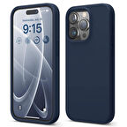 Iphone 15 Pro Max Kılıf Silikon Lansman Soft Yumuşak Kamera Korumalı Kapak