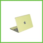 Bezos MacBook Neo Şeffaf Macbook Kapak - Yeşil DMC