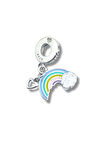 Gümüş Gökkuşağı Charm |925 Ayar Gümüş
