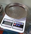 HASSAS TERAZİ 10 KG DİJİTAL MUTFAK TARTISI HASSAS ÖLÇÜM TARTI PASLANMAZ ÜST KEFE HEDİYELİ HASSAS MUTFAK TERAZİSİ