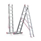 İKİ PARÇA SÜRGÜLÜ A TİPİ ALÜMİNYUM MERDİVEN 5,40 METRE(SATM.03)