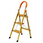 Alüminyum 3 Basamaklı Gold Merdiven (SAR1523)