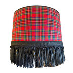 Ekose Saçaklı Lambader Şapkası