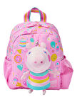 Smiggle - Peppa Pig Çıkarılabilir Oyuncaklı Kreş Okul Sırt Çantası