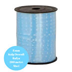 Rafya Kalp Desenli 8mm 200 metre Mavi