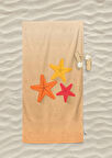 Deniz Yıldızı Baskılı Plaj Banyo Havlusu
