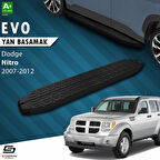 S-Dizayn Dodge Nitro Evo Siyah Yan Basamak 153 Cm 2007-2012 A+ Kalite