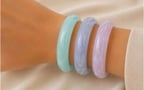Dofix 3 Lü Akrilik Bilezik Seti Pastel Renkli