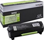 Lexmark Ms510/Ms610 50F5U0E Toner 20.000 Sayfa Siyah