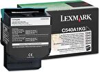 Lexmark C544N -C540A1KG Siyah Orjinal Toner