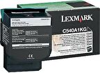 Lexmark C540-C543 C540A1Kg 1.000 Sayfa Siyah Toner