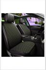  Alfa Romeo 146  (1996-2001)  Uyumlu Terletmez, Ortopedik, Koltuk Minderi, Siyah Kumaş Sarı Dikiş