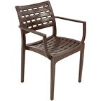 Mandella Cafe Koltuk (2 Adet) KAHVERENGİ