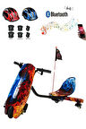 Citymate Drift Car Elektrikli Kaykay Drift Scooter DriftKart Bluetooth Grafiti Desenli Kasa