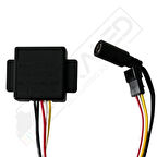 Çift Çıkışlı 12 Volt 3 Amper Dokunmatik (Touch) Ayna Arkası Sensör Siyah Ayna Lambası Banyo Aynası Mobilya Sensörü