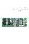 3-20A BMS Module 3s 20a 11.1v Pil Koruma Balans Kartı 18650 Lityum Li-ion Batarya