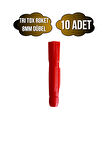 Tri Tox Roket Kırmızı 8mm Dübel Beton Tuğla Briket Dubeli(8MM)(KIRMIZI)(ROKET)(10 ADET)