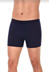  42 ERKEK LİKRALI BOXER LACİVERT TEKLİ