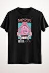 Erkek Siyah Sailor Moon Streetwear T-Shirt - Ds1346