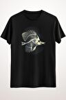 Erkek Siyah Fish Skeleton - Ds2194