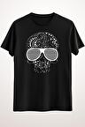 Erkek Siyah Limited Edition Skull - T-Shirt Ds2560