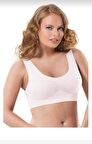 NBB 2411 Kadın SEAMLESS DİKİŞSİZ PEDLİ TOPARLAYICI BÜSTİYER TEKLİ