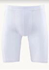 TUTKU ELİT 1253 ERKEK ELASTAN LİKRALI UZUN BOXER TEKLİ 
