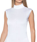  2295 KADIN LİKRALI SIFIR KOL BALIKÇI YAKA ATLET TEKLİ