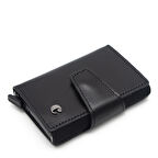 Cacharel Siyah Analin Deri Kredi Kartlık 0270A55