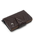 Cacharel Kahve Gladyatör Deri Kredi Kartlık 0270G66