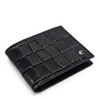 Cacharel Siyah B.Kroko Erkek Deri Cüzdan 2664B7K