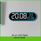 USB ile Çalışan LED Duvar Saati  Büyük Ekran, Geri Sayım, Uzaktan Kumanda, Sıcaklık ve Tarih Gösterimi