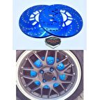 Üniversal Kampana Sacı Disk Sacı Disk Fırfırı 2'li Set 14'' ve Üzeri Mavi