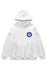 Unisex Nazar Boncuğu Sweatshirt Kapşonlu Hoodie
