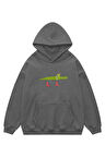 Unisex Crocodile Sweatshirt Kapşonlu Hoodie