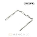 200 ADET 0,8MM DÜZ TİP DALGALI KAYNAK ZIMBA TELİ