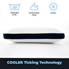 Cooler Extreme Visco Yastık, Ortopedik Boyun Yastığı Ergonomik Yastık, Yastık, Serinletici Soğuk yastık