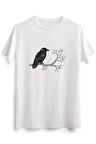 Erkek Beyaz Raven Pendrawing