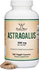 Double Wood Immune Boosting Astragalus 500mg 180 Caps