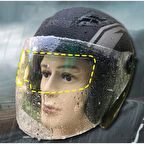 Dodes MOTOSIKLET  KASKI İÇIN YAĞMUR KAYDIRICI