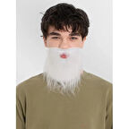 Dodes Beyaz Kırçıllı Takma Sakal Çocuk Yetişkin