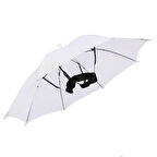 Dodes Beyaz Kafa Şemsiyesi